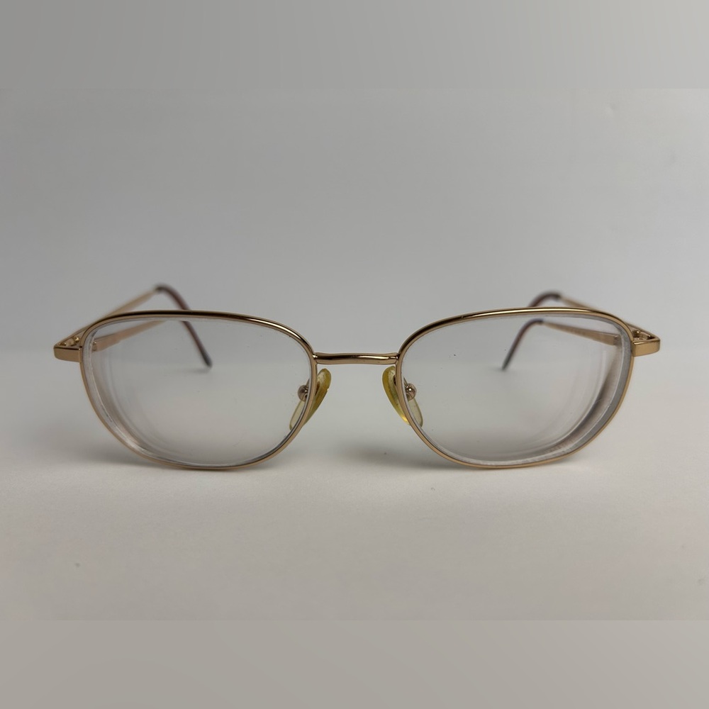 Luxottica Gold Titanium Glasses (1015)